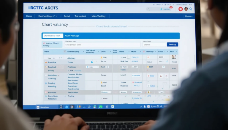 confirm ticket chart vacancy